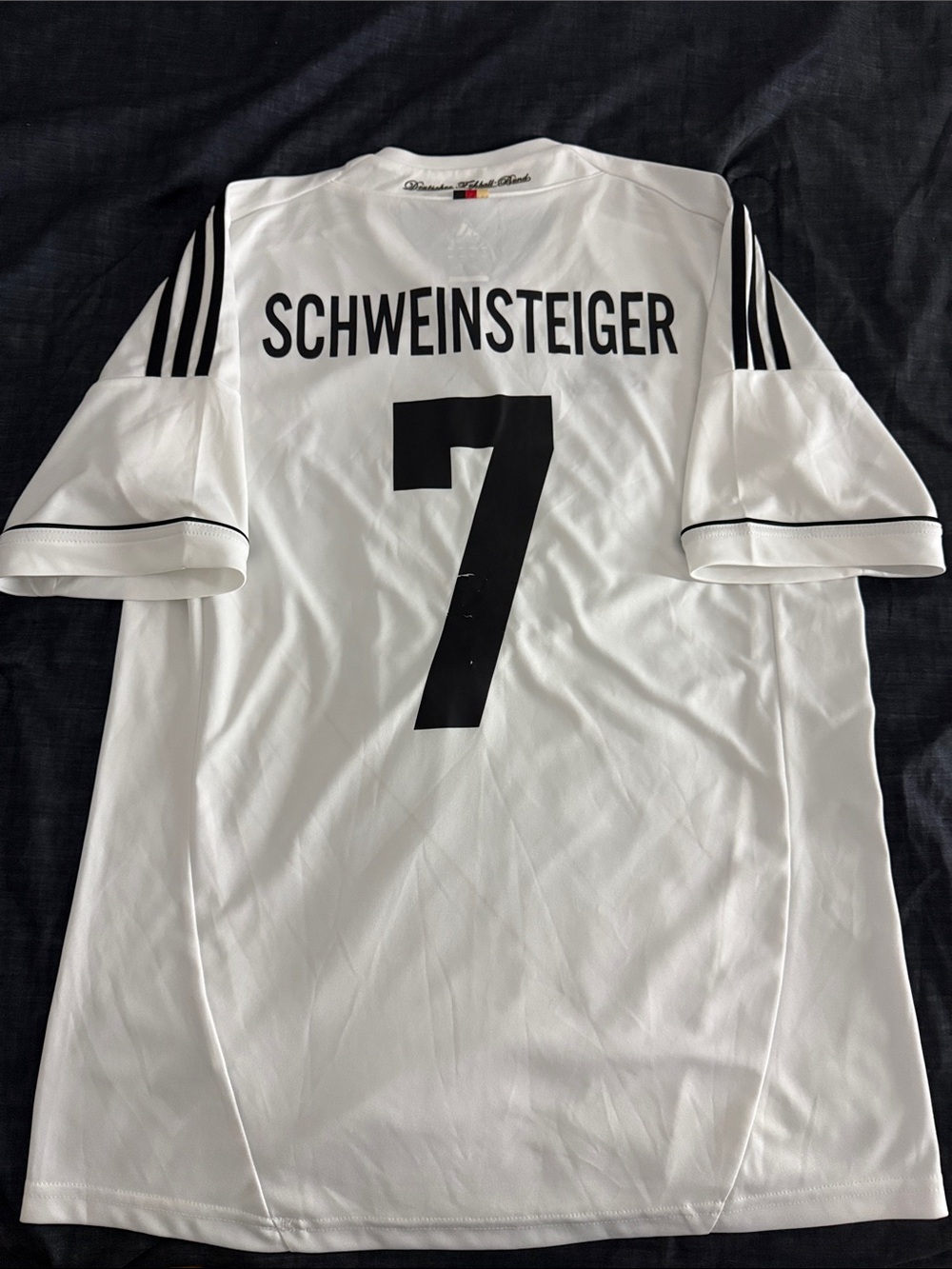 VINTAGE Germany 🇩🇪 #7 Bastian Schweinsteiger 2014 FIFA World Cup Adidas Jersey